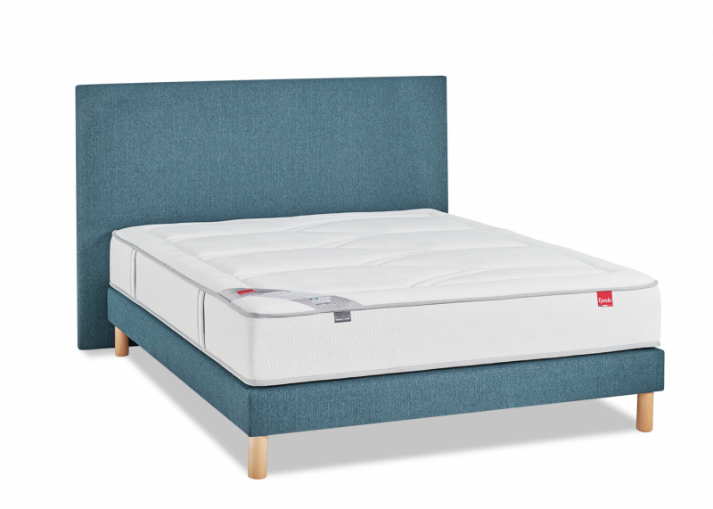 Matelas jumeaux 100% latex 7 zones housse matelassée Polyester