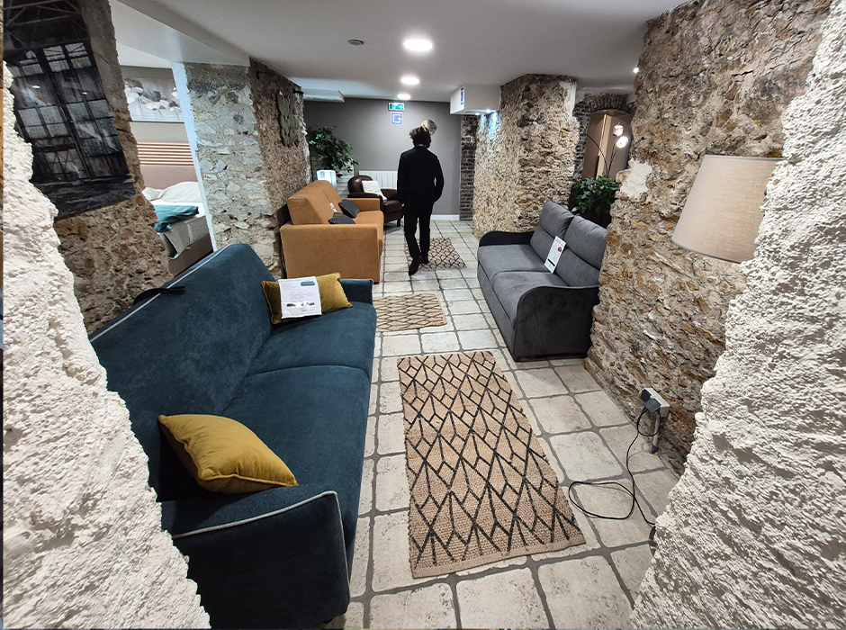 L'espace Convertibles du magasin Grand Litier Paris 8e