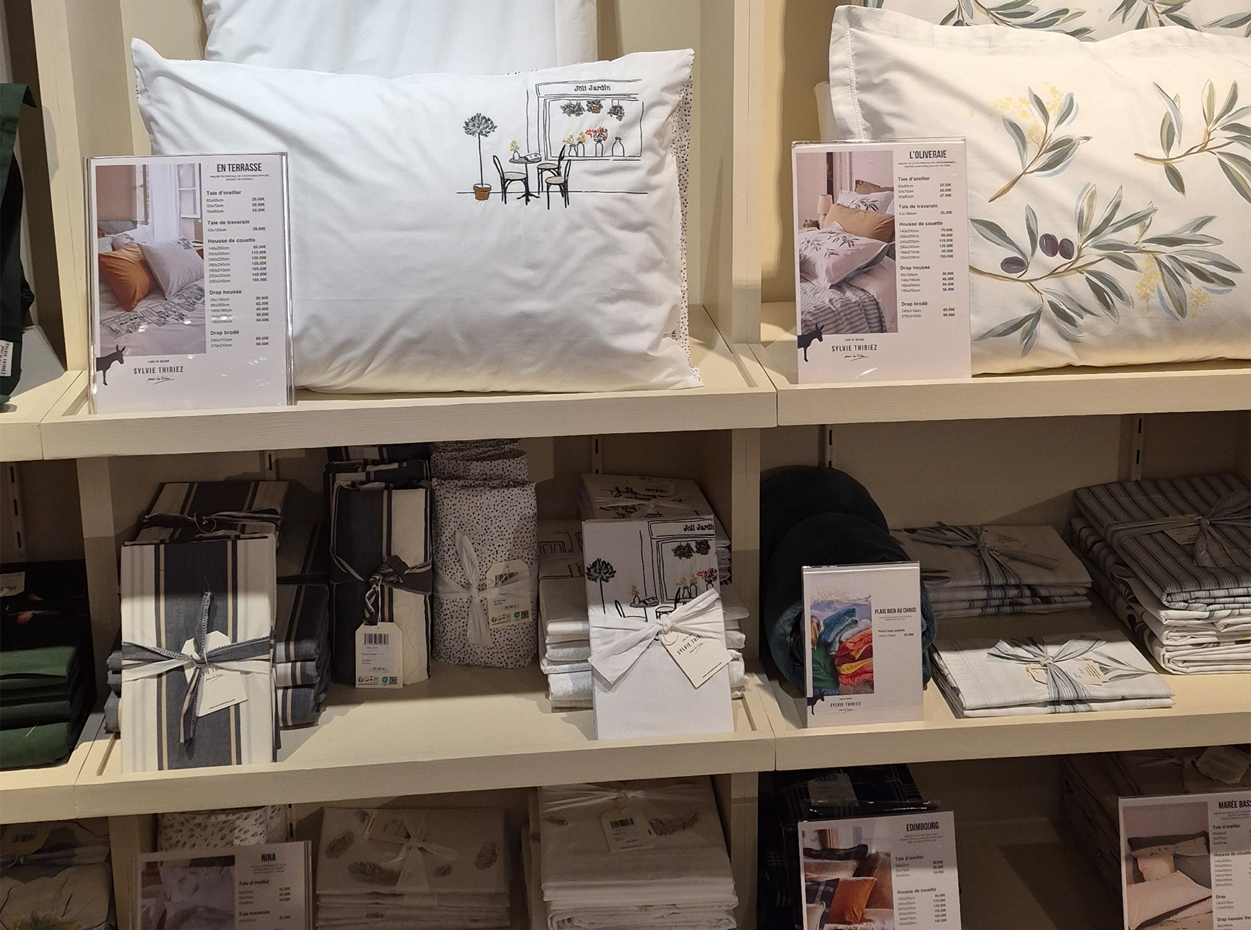 L'offre linge de lit du magasin Grand Litier de Aubière à Clermont-Ferrand dans le Puy de Dome