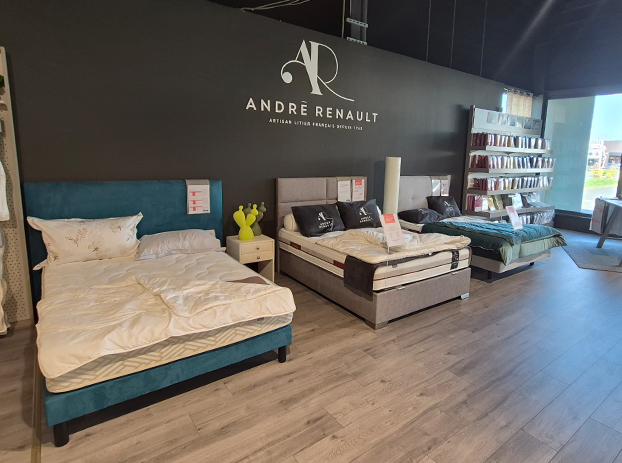 L'espace André Renault du magasin de literie Grand Litier de Sarreguemines