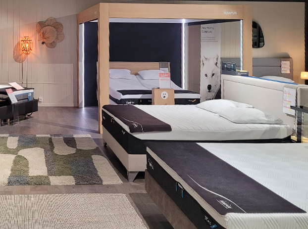 la cabine Tempur du magasin grand litier de Essey-les-nancy