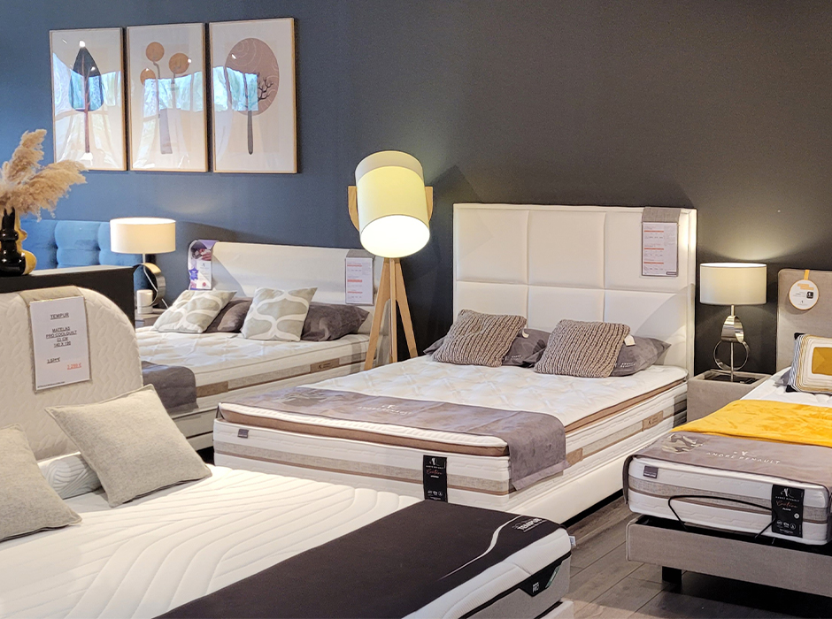 Le magasin Grand Litier d'Aubagne : Les literies Andre Renault