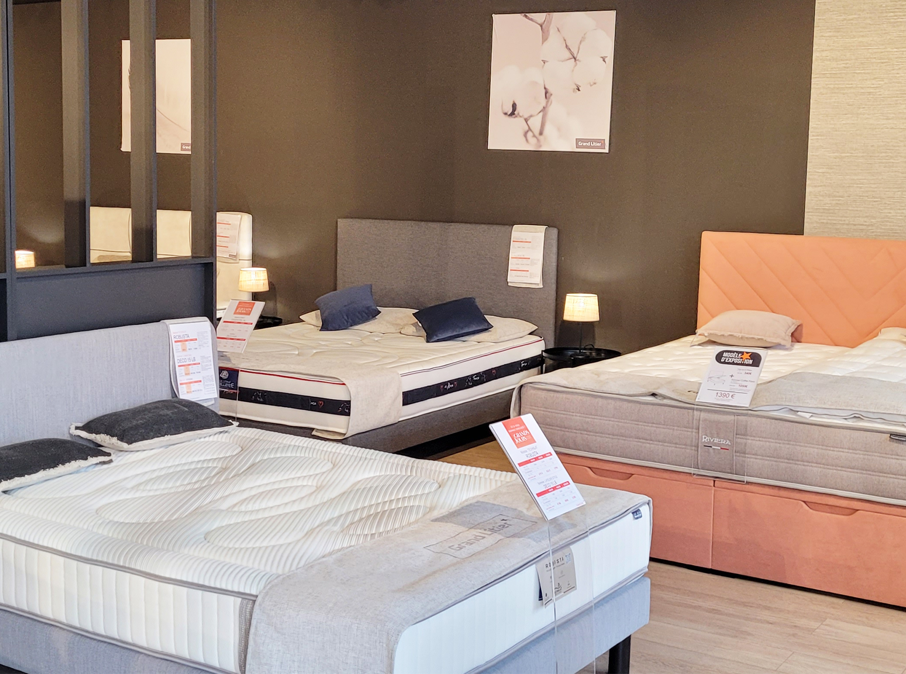 Le magasin Grand Litier d'auxerre propose des literies