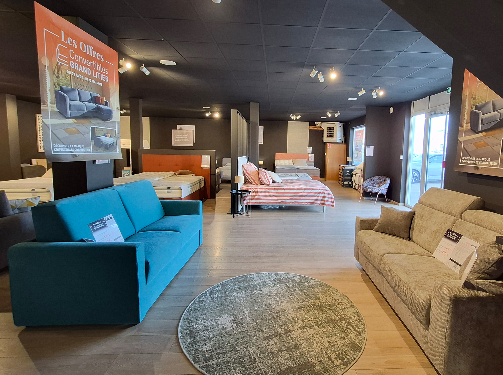 l'offre convertible du magasin Grand Litier Auxerre
