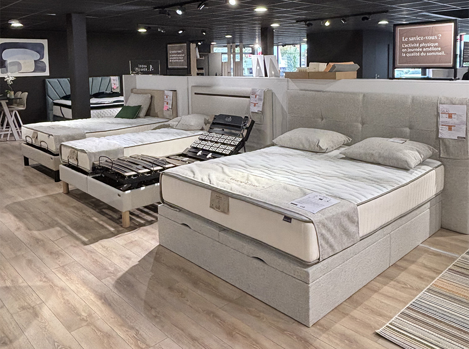 des literies dans le Grand Litier du Mans dans la Sarthe