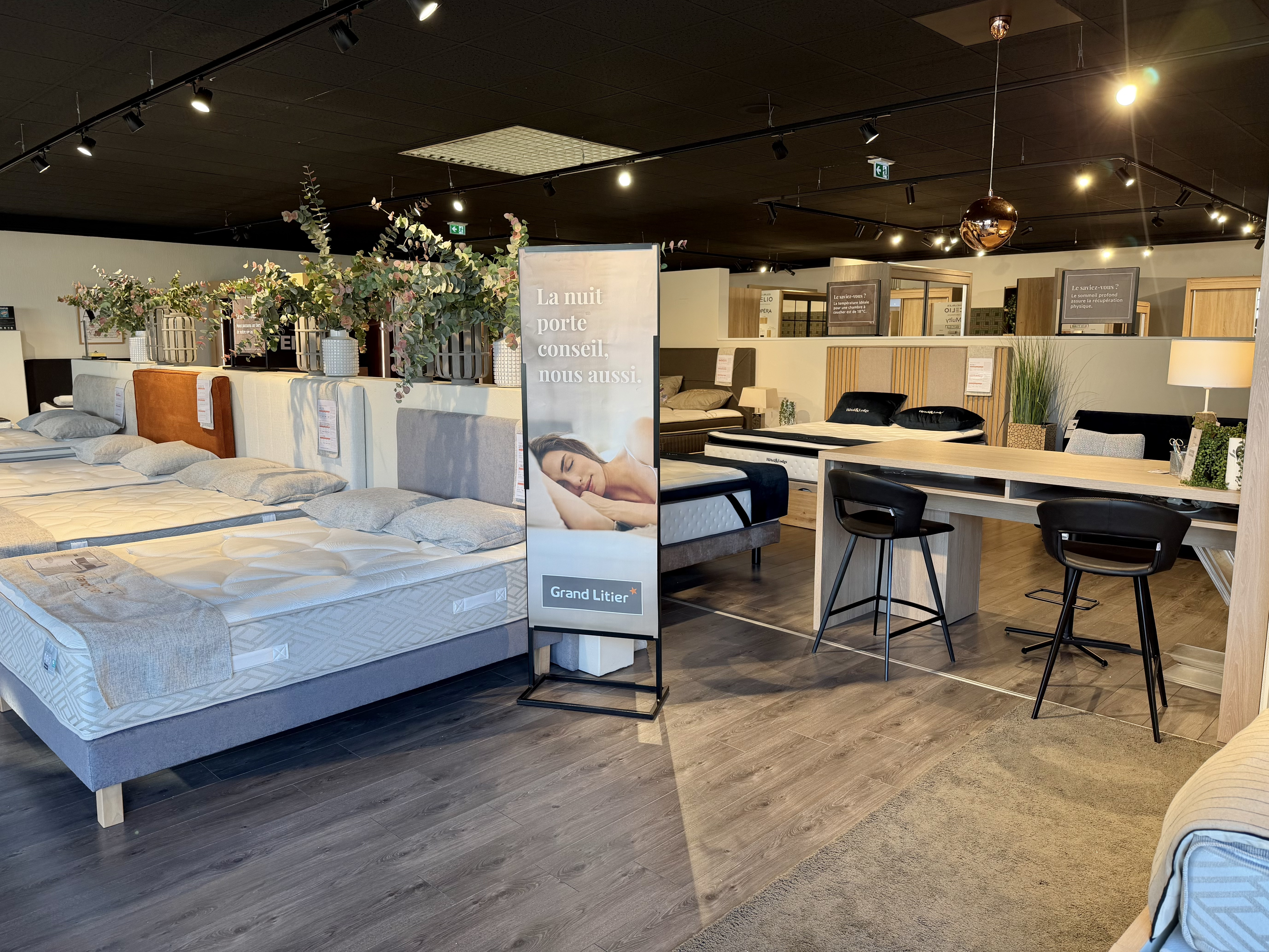 Le magasin de literie Grand Litier de Challans