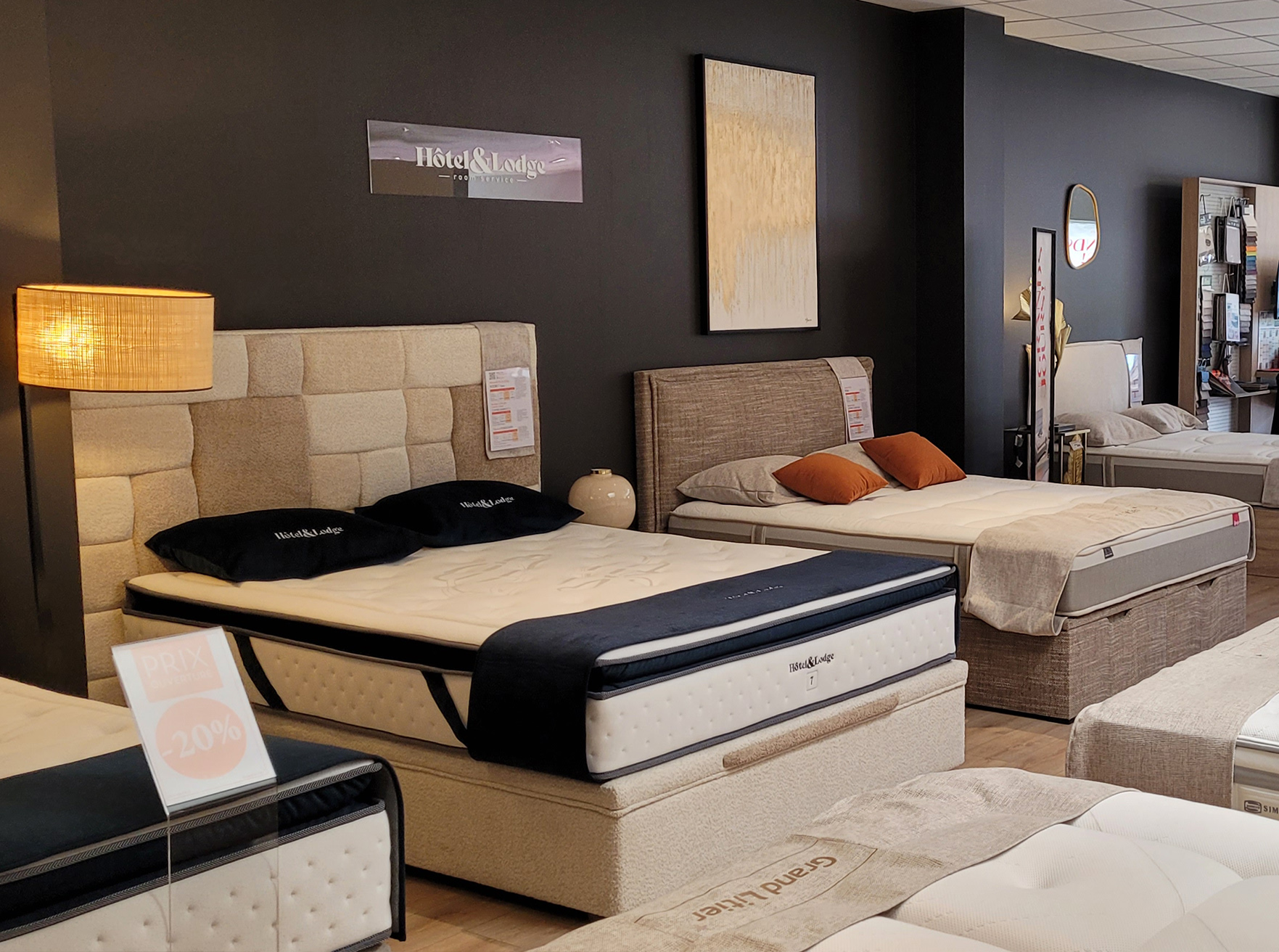 Les matelas Hotel & Lodge du magasin Grand Litier de Tence