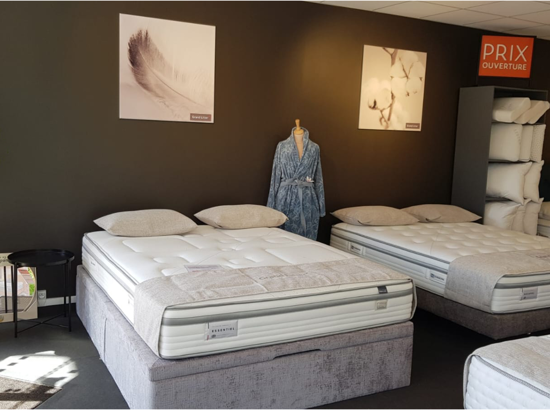 Les matelas Simmons du magasin Grand Litier de Meximieux