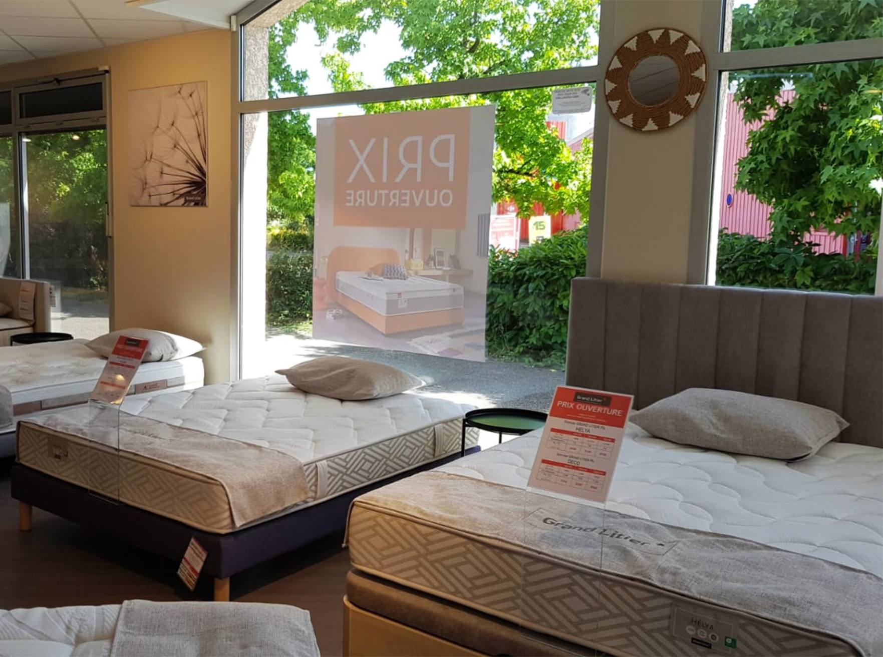 Les matelas Grand Litier du magasin Morphée literie de Meximieux