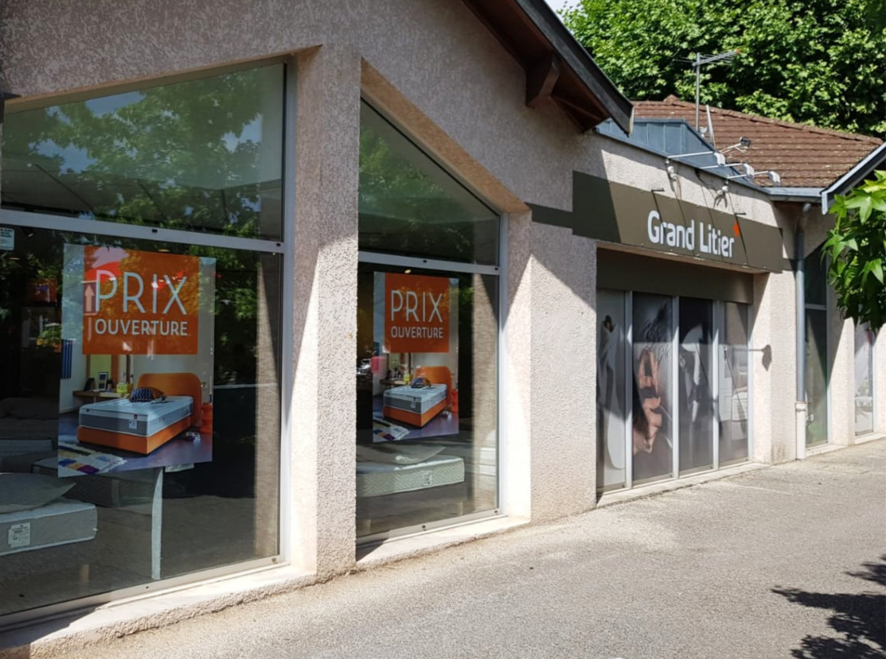 Le magasin de literie Grand Litier de Meximieux