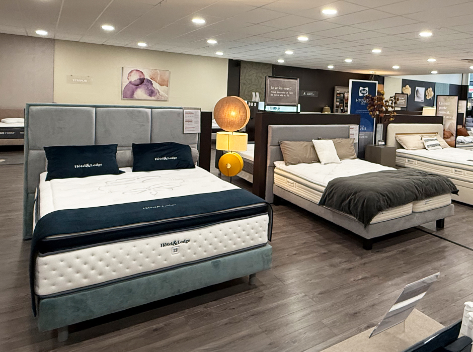 La gamme de literie Hotel & Lodge Grand Litier de Brive