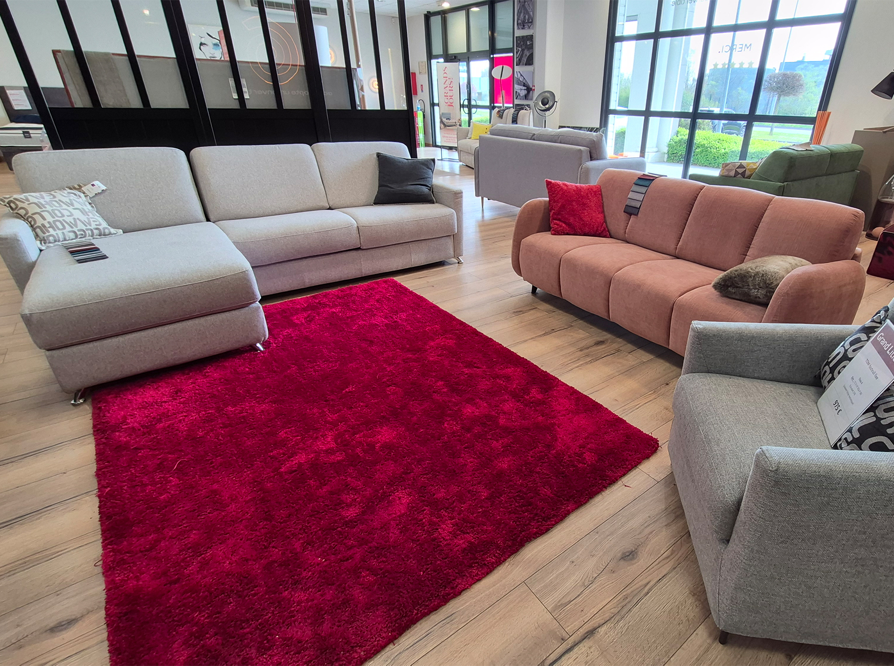 L'espace convertibles du magasin Grand Litier Lille seclin