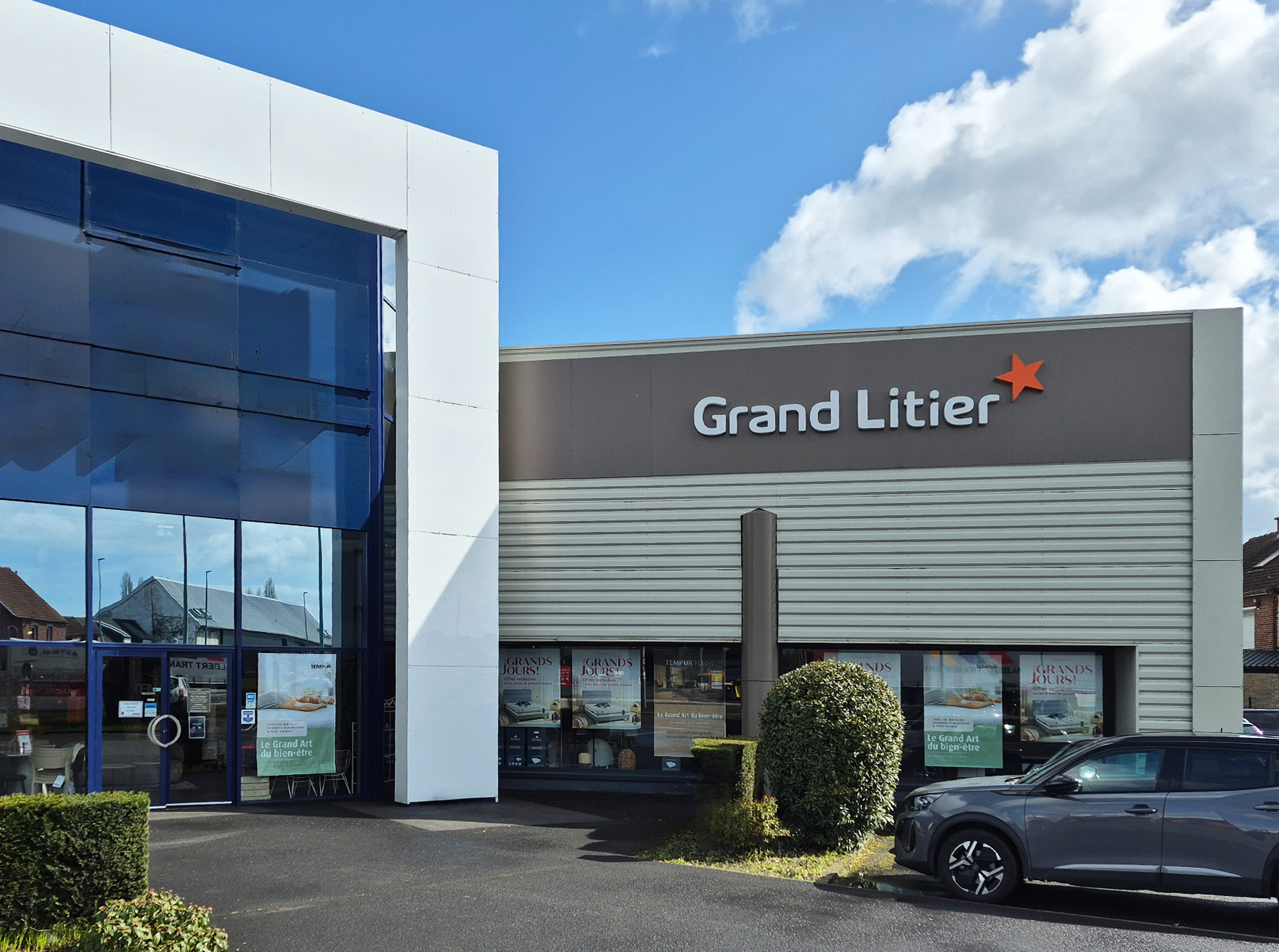 Le magasin de literie Grand Litier de Valenciennes