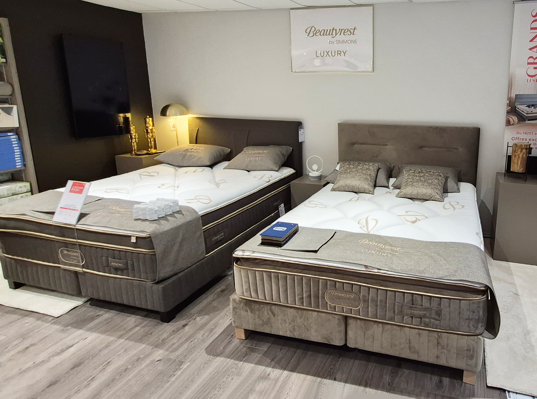 Le magasin de literie Grand Litier de Valenciennes et son offre Beautyrest