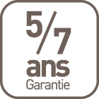 Garantie 5/7 ans